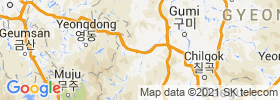 Gimcheon map